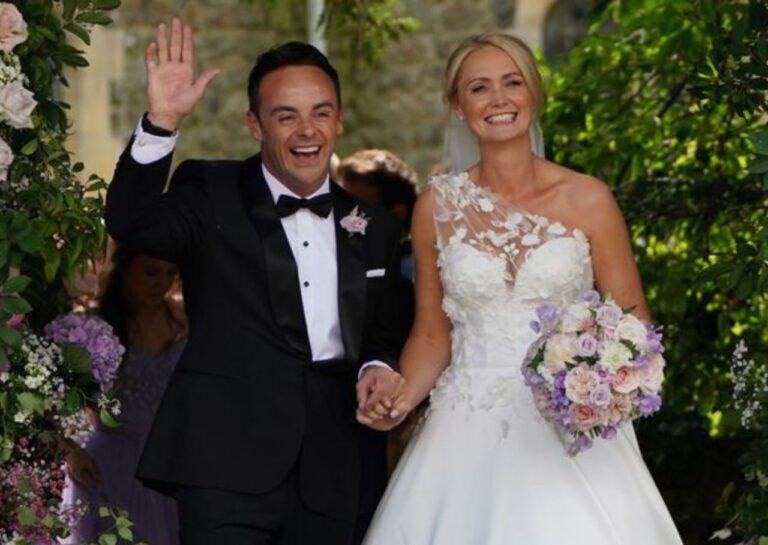 Anne-Marie Corbett and Ant McPartlin